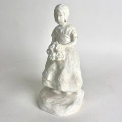 Sculture en plâtre de Ruth Milles (1873-1941). Art nouveau, début du 20e siècle