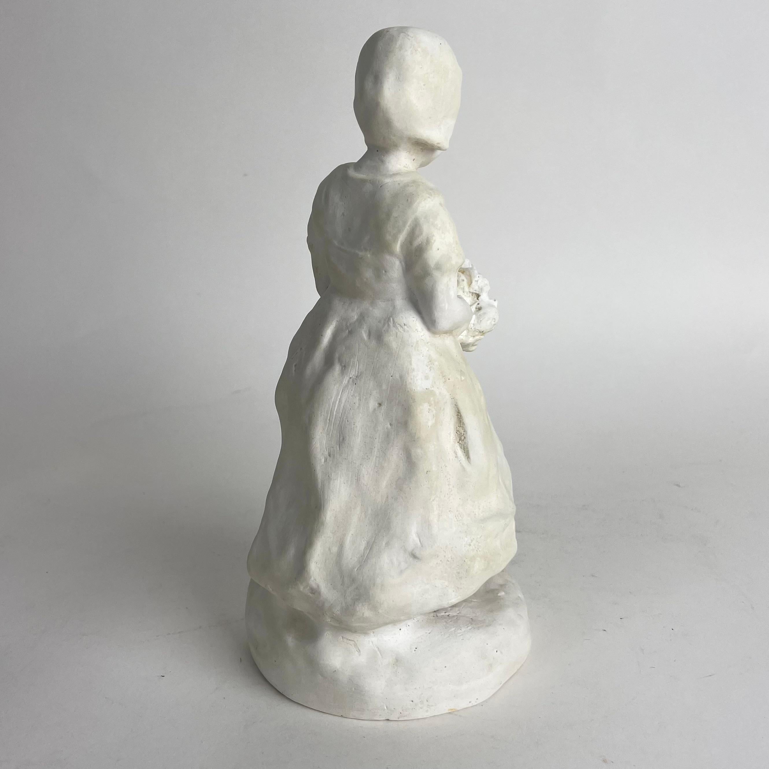 Scultura in gesso di Ruth Milles (1873-1941). Art Nouveau, inizio XX secolo In condizioni buone in vendita a Knivsta, SE