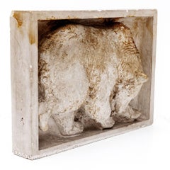 Plaster Study for Bear Fountain by Mogens Bøggild, 1939