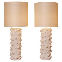 Plaster table lamps by LYNX