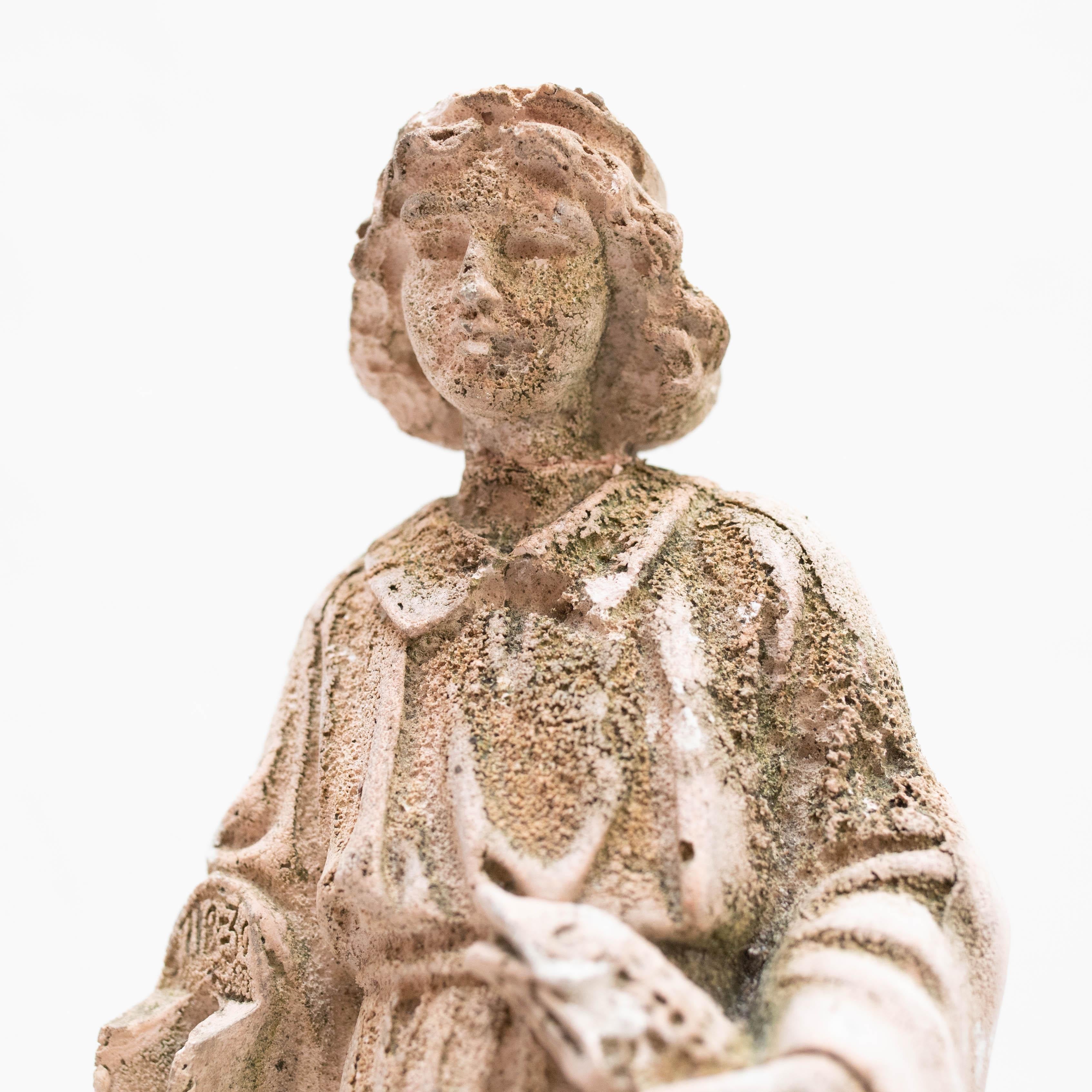 Figure traditionnelle en plâtre, vers 1930 en vente 5