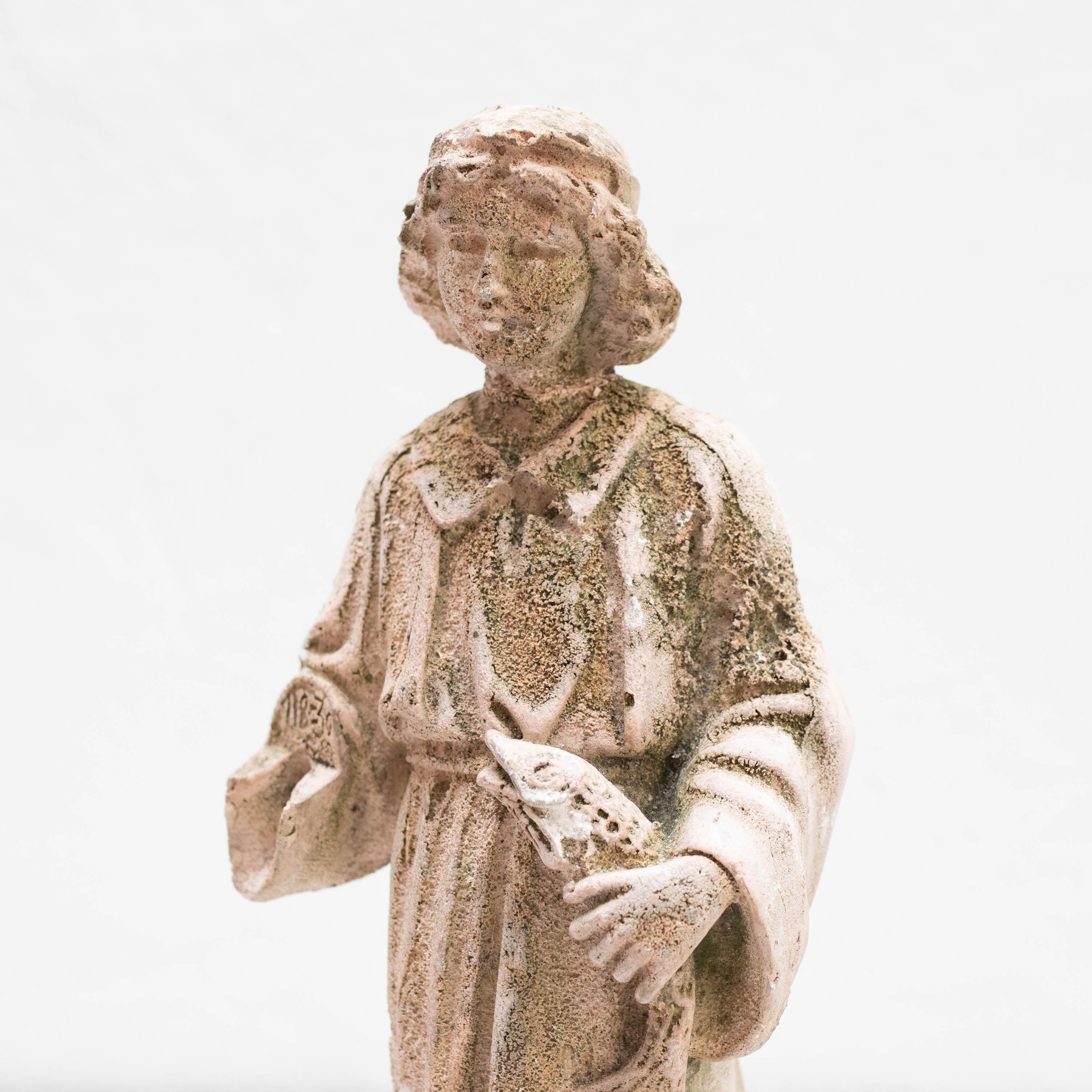 Figure traditionnelle en plâtre, vers 1930 en vente 2