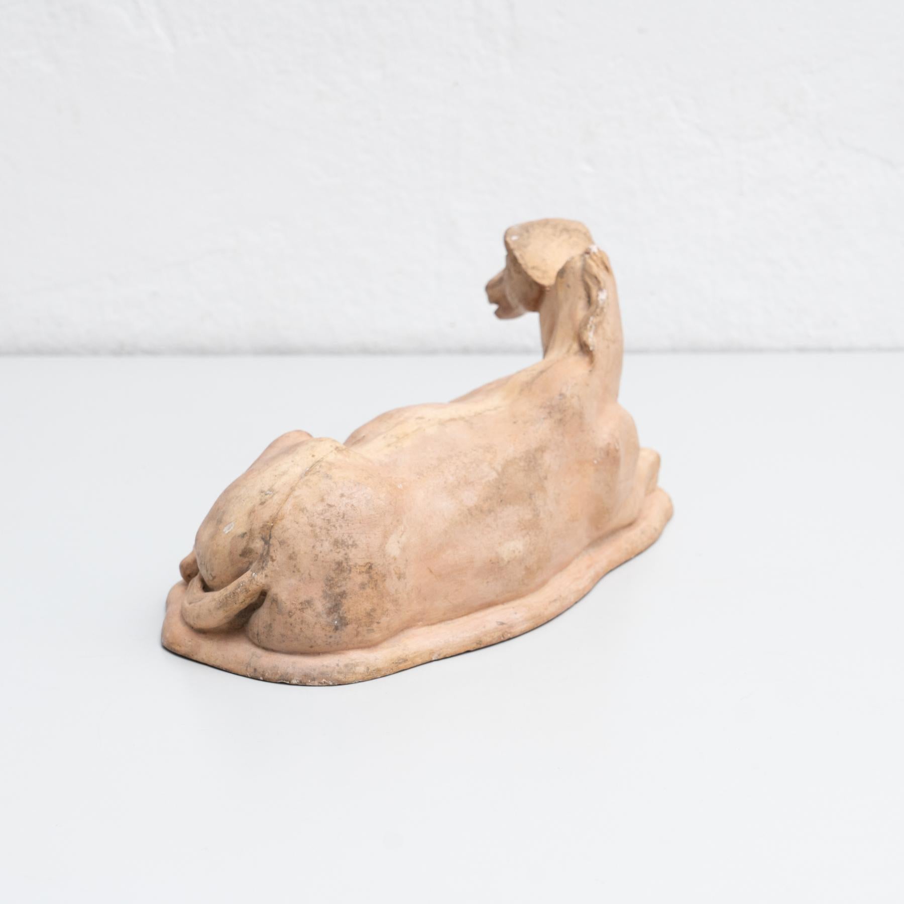 Intonaco Figura di cavallo tradizionale in gesso, 1950 circa in vendita