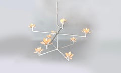 PLaster "Vosges" Chandelier by Bourgeois Boheme Atelier