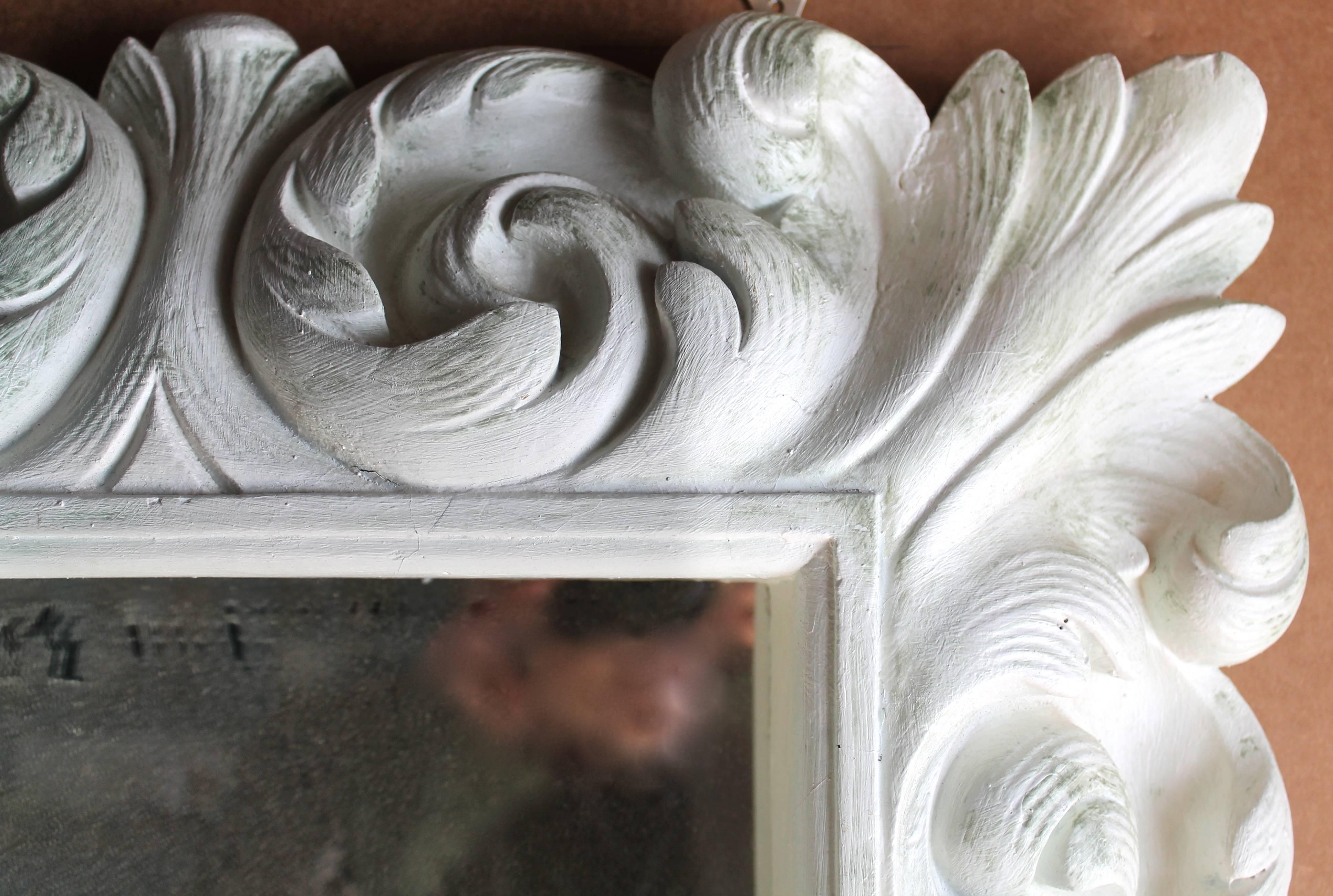 plaster mirror