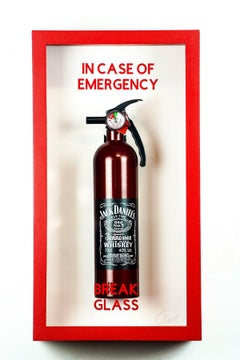 "In Case Of Emergency - Jack Daniels Midi Fire Extinguisher"