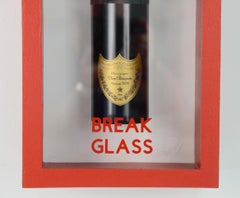 In case of Emergency-  Mini Dom Perignon Fire Extinguisher"