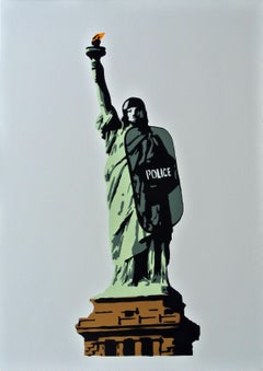 "Liberty" – Acrylic Stencil on Canvas