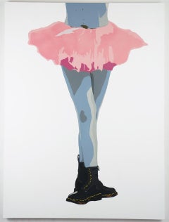 Plastic Jesus street art vernice spray su tela pop art contemporary interior