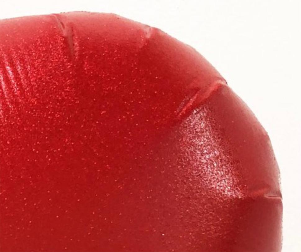 Glitter Balloon Red Bandaged - Deep Acrylic Glittered Cast Wall Mount - Large  im Angebot 1