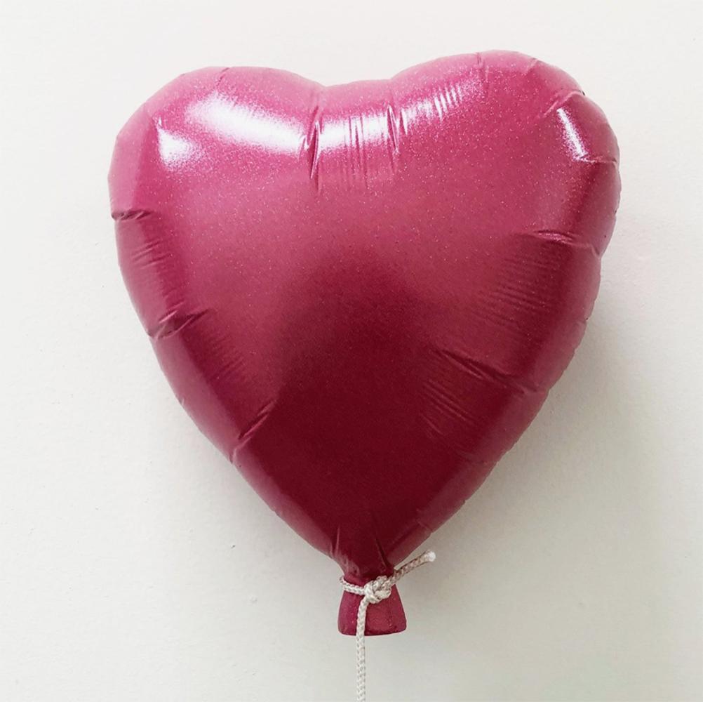 “Glitter Balloon Pink” – Deep Acrylic Glittered Cast Wall Mount