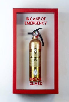 Extincteur "En cas d'urgence" Briser le verre "Cristal" Edition Midi