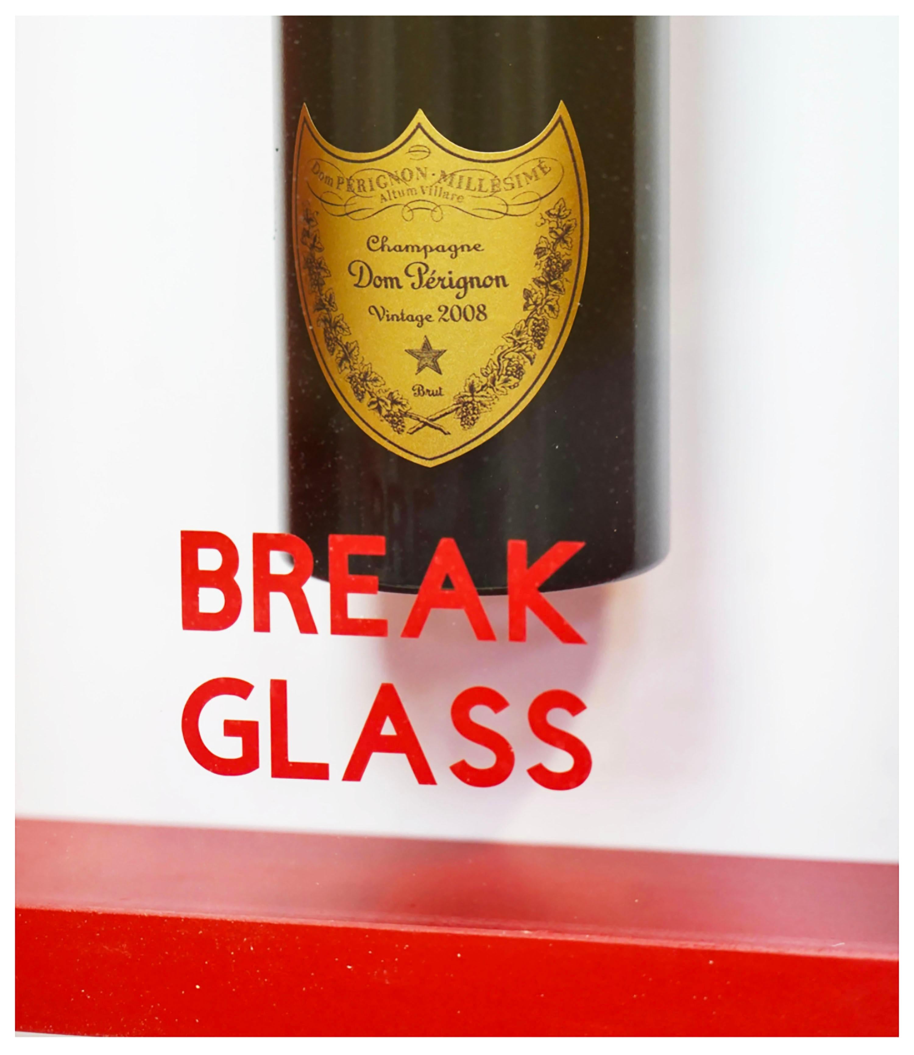 in case of emergency break glass art