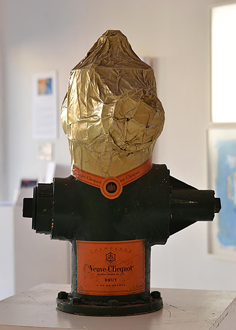 Plastic Jesus "Verve Clicquot" Street Art Sculpture For Sale at 1stdibs