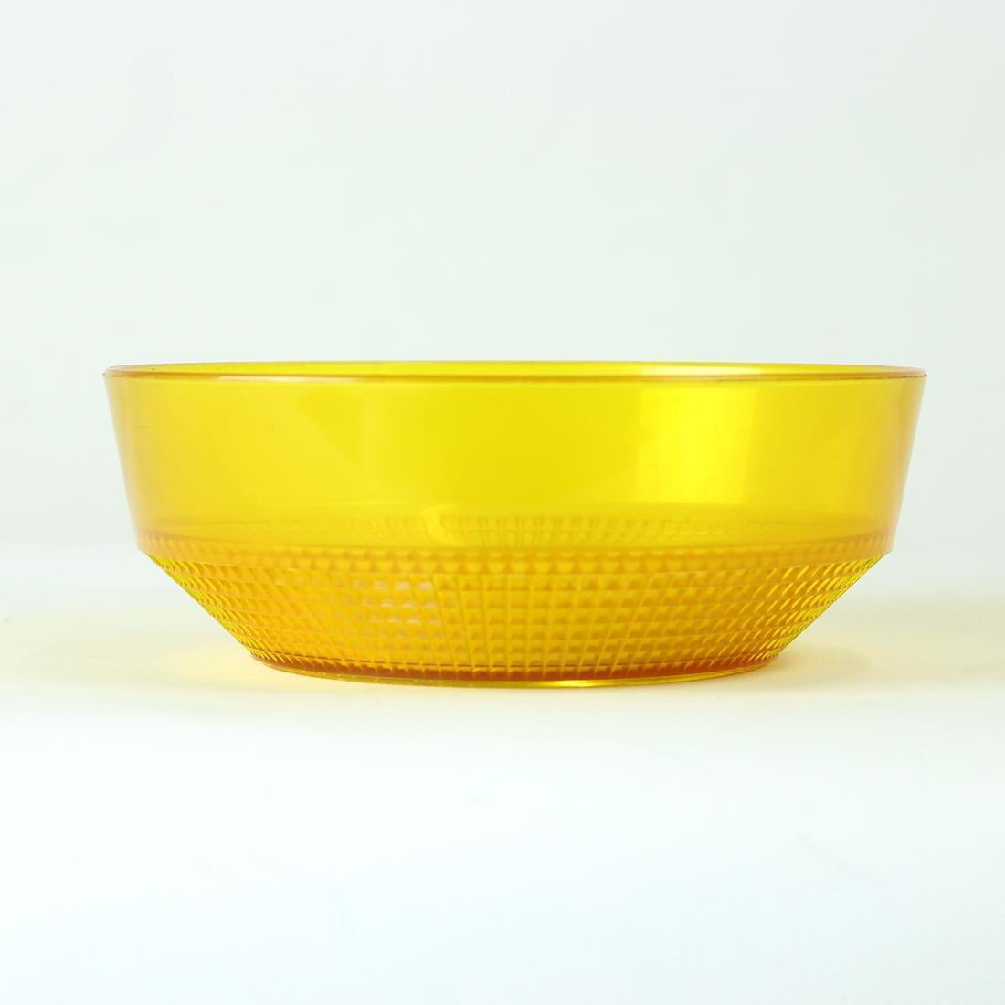 Mid-Century Modern Plastic Kitchen Bowl, Czechoslovakia 1960s For Sale