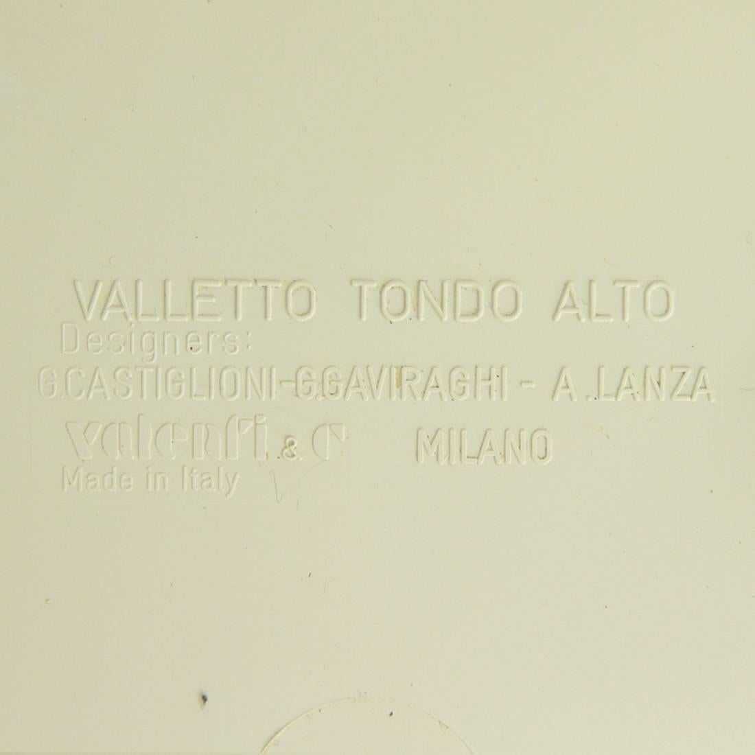 Plastic Round Cabinet Valletto, Castiglioni, Gaviraghi e Lanza Per Valenti, 1970 4