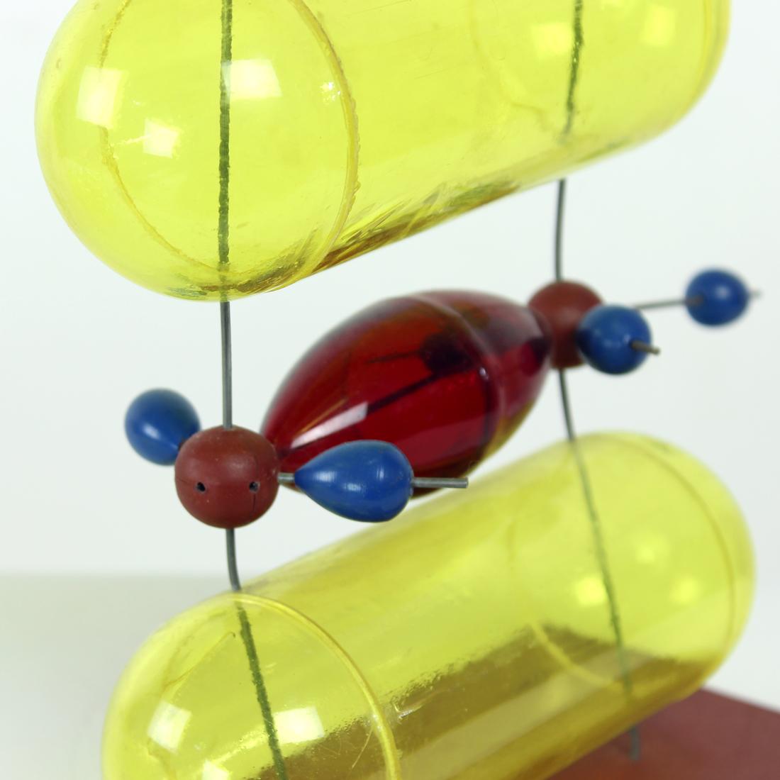 Plastic School Model Of Ethylen, Czechoslovakia 1960s For Sale 2