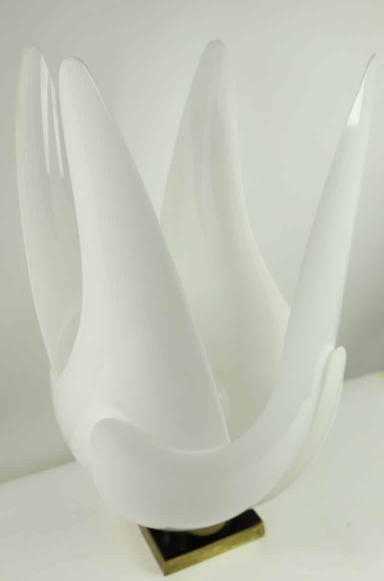 Lámpara de sobremesa de plástico by Rougier Moderno de mediados de siglo en venta
