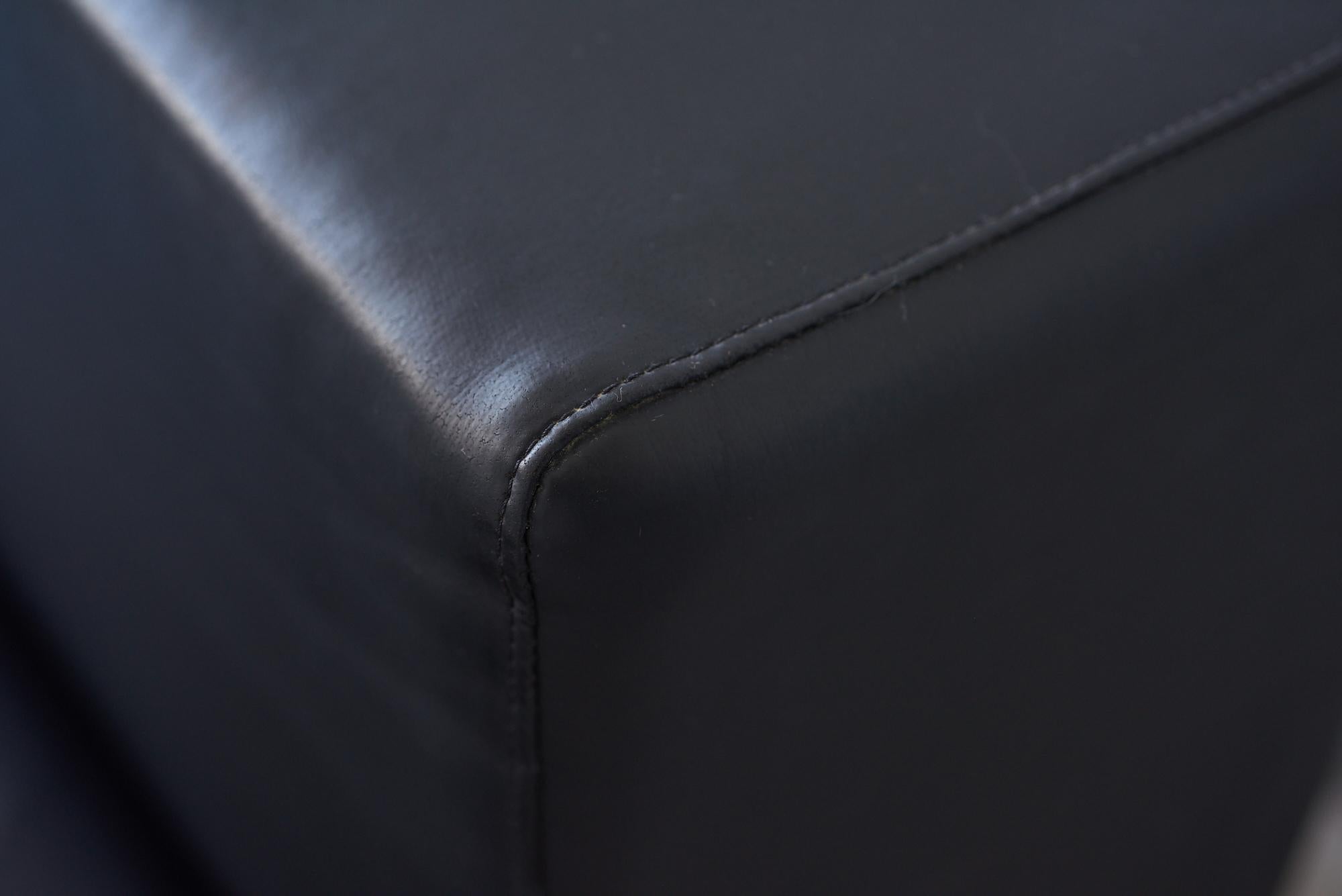 Leather 'Plastics, by Piero Lissoni for Kartell For Sale