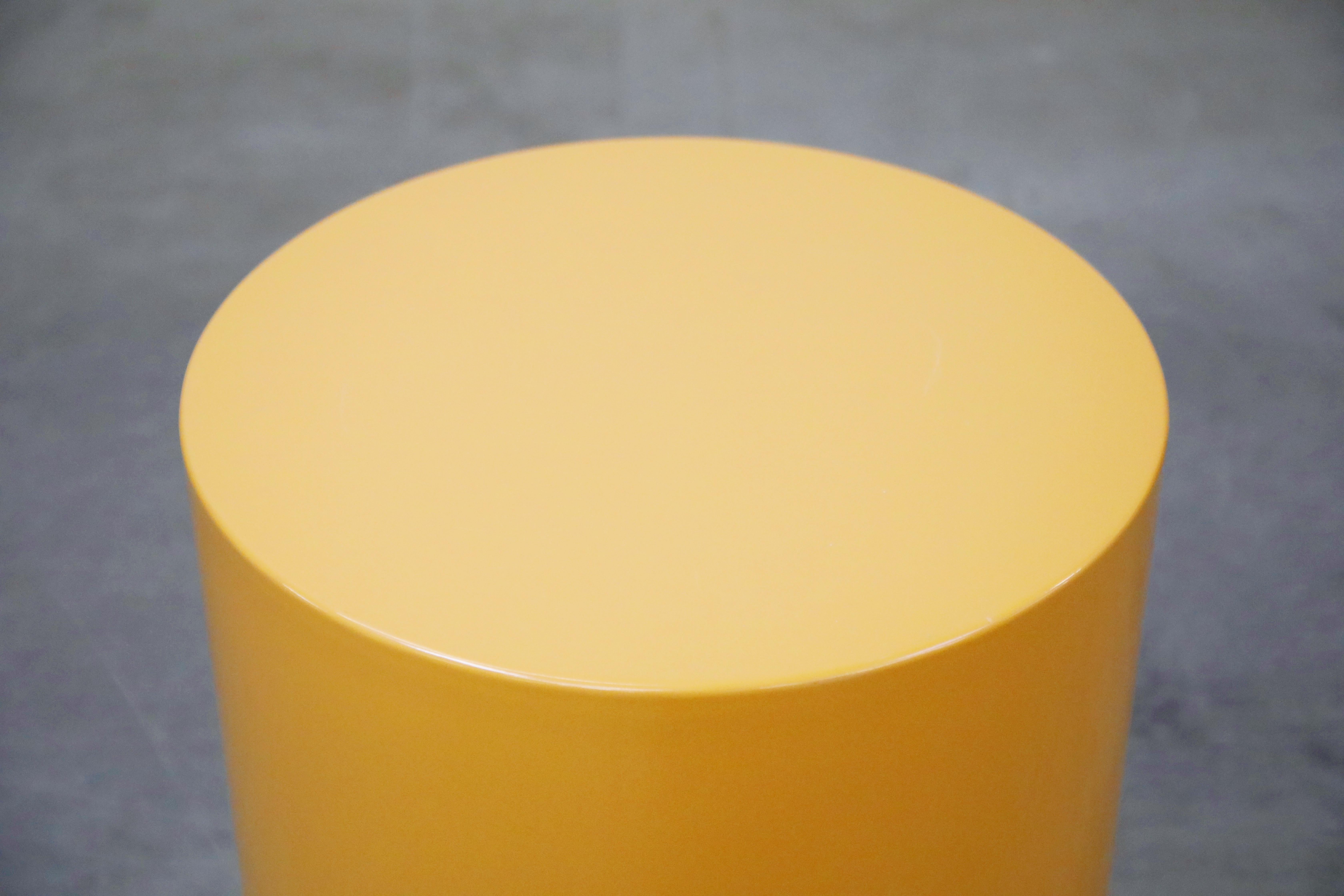 Mid-Century Modern 'Plastiglas' Side Table by Peter Pepper Products, 1970s, Signed