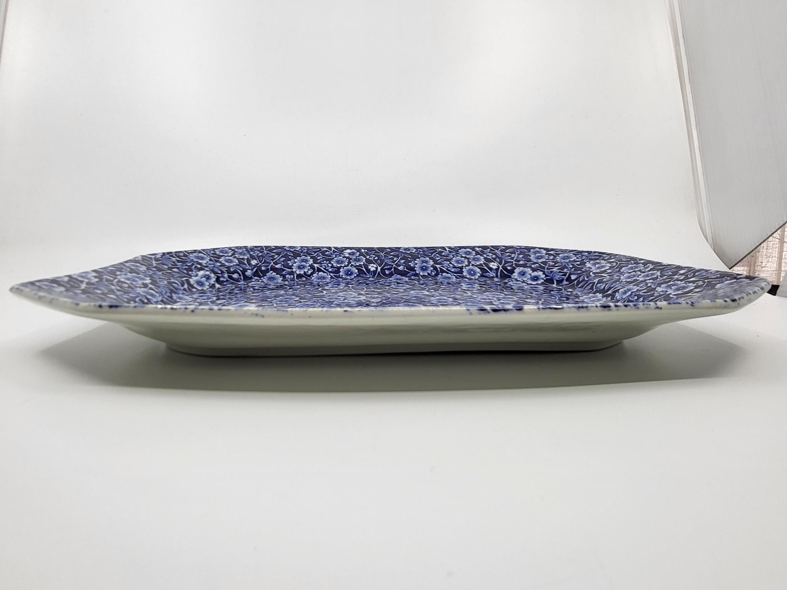 Autre Plat Burleigh Staffordshire 