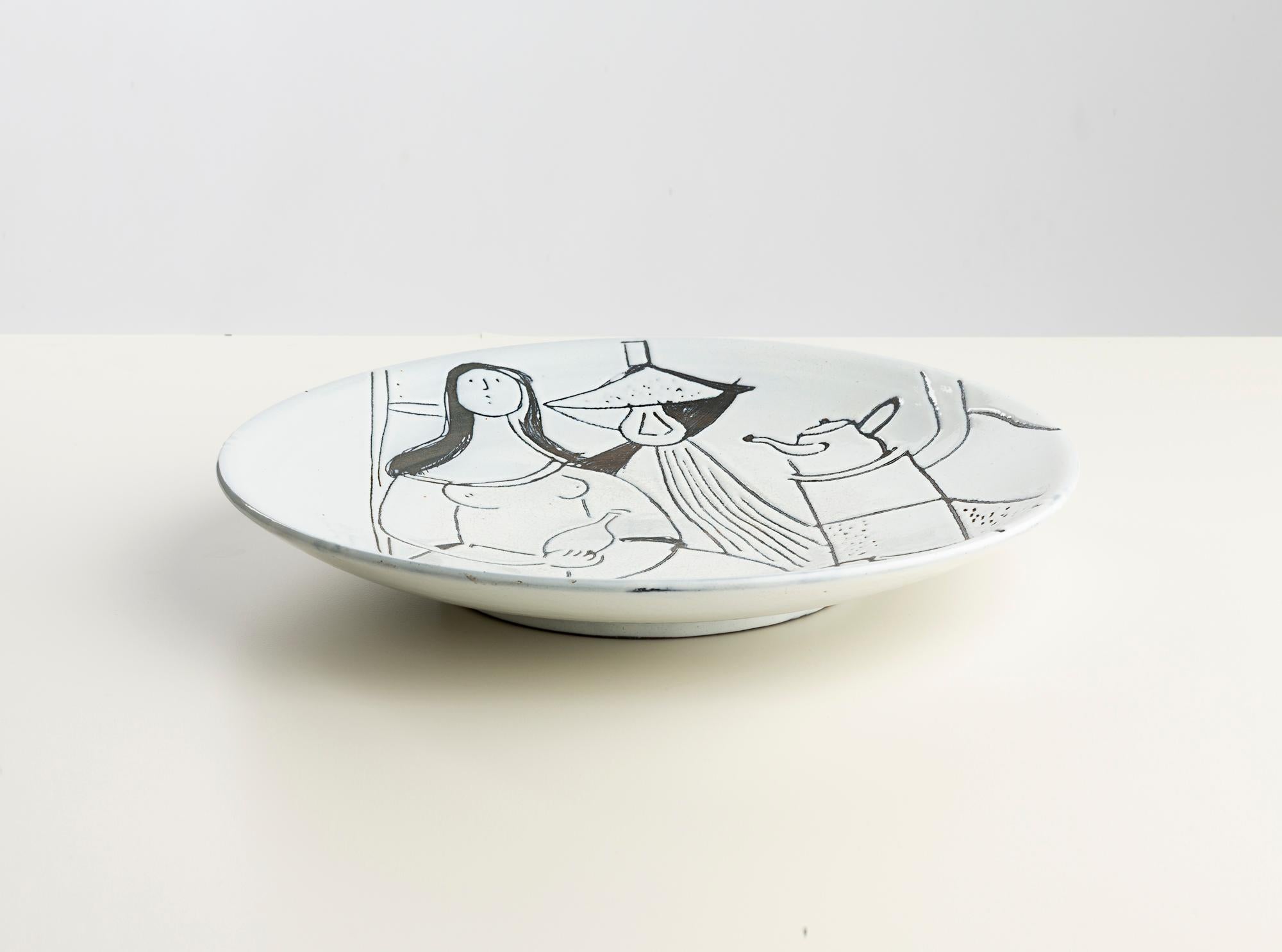 Platte von Jacques Innocenti im Zustand „Gut“ im Angebot in LAMBLORE, FR
