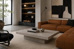 PLAT Campaspero Limestone Coffee Table Bespoke Luxury Marble Designer Furniture