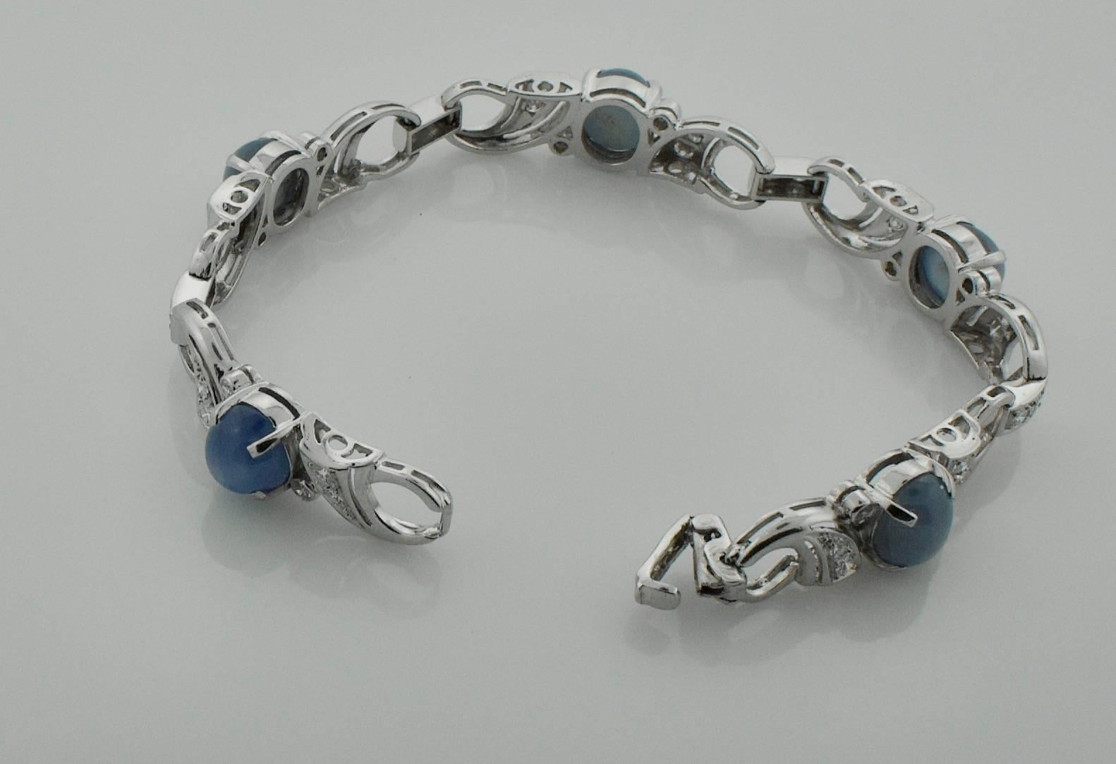 star sapphire bracelet