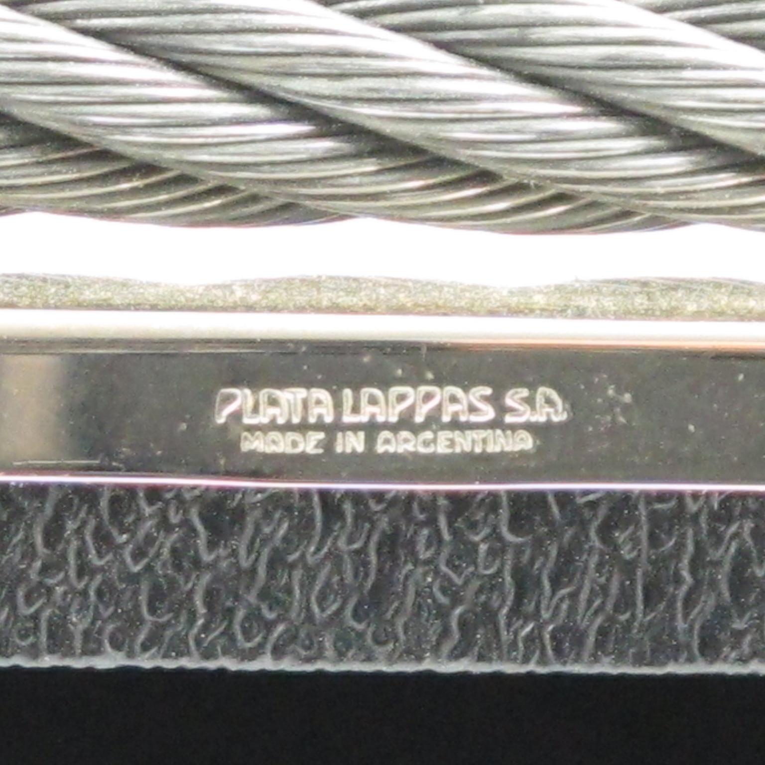 Argentine Plata Lappas Argentina Silver Plate Picture Frame