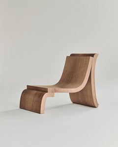 Platane Lounge Chair, Plane Tree Wood by MONO Editions