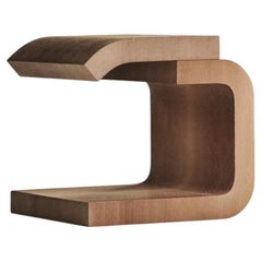 Platane Modular Side Table, Plane Tree Wood by MONO Editions