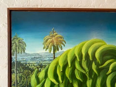 "Platanos Verdes" Öl auf Leinwand Gemälde von Rafael Saldarriaga:: 2003