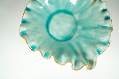 Jade Green Porcelain Serving Plate by artist - designer Hania Jneid