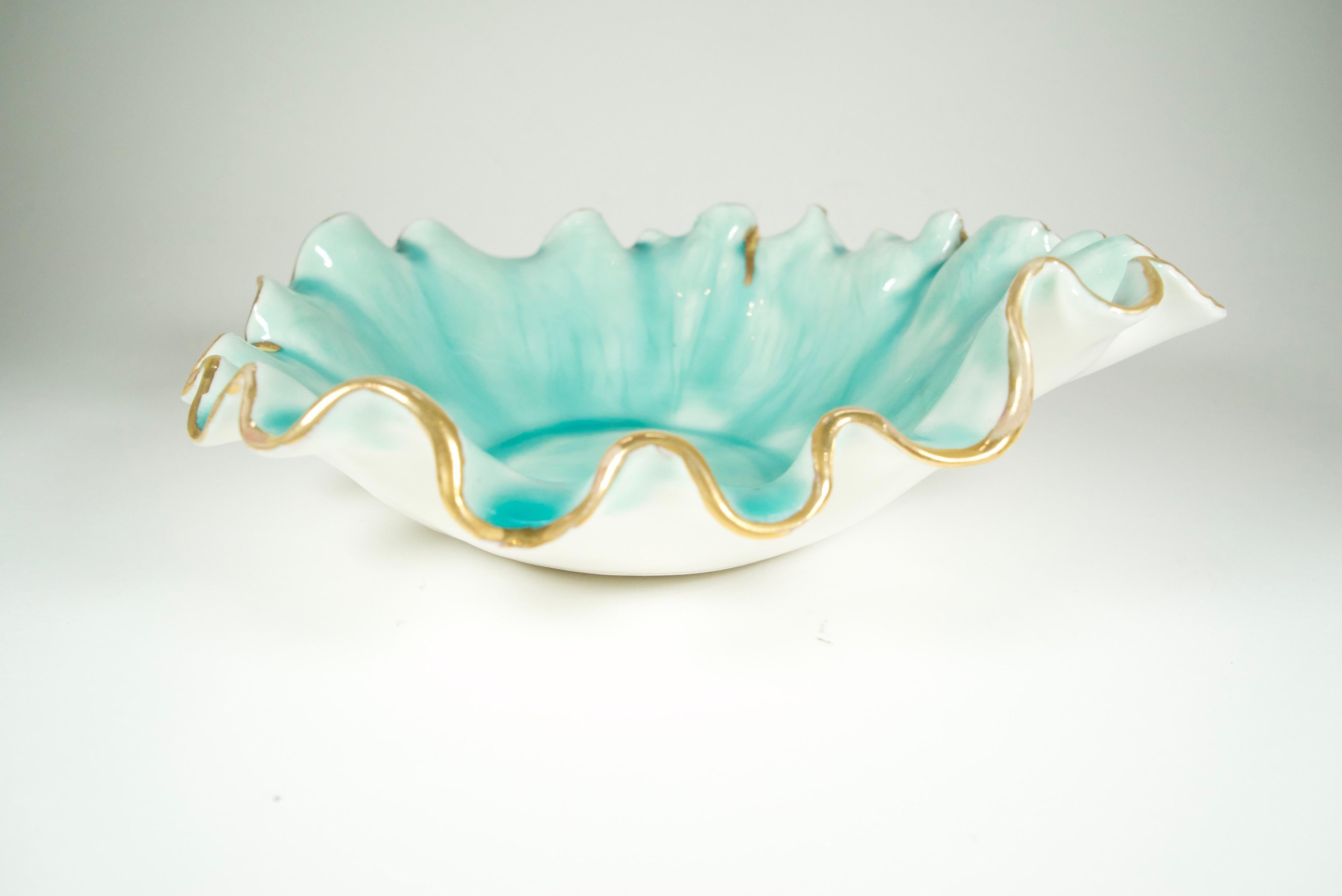 Hand-Crafted Plate # 2 by artist - designer Hania Jneid For Sale