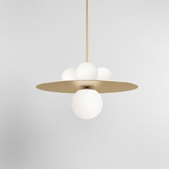 Plate and Spheres Pendant Light by Atelier Areti