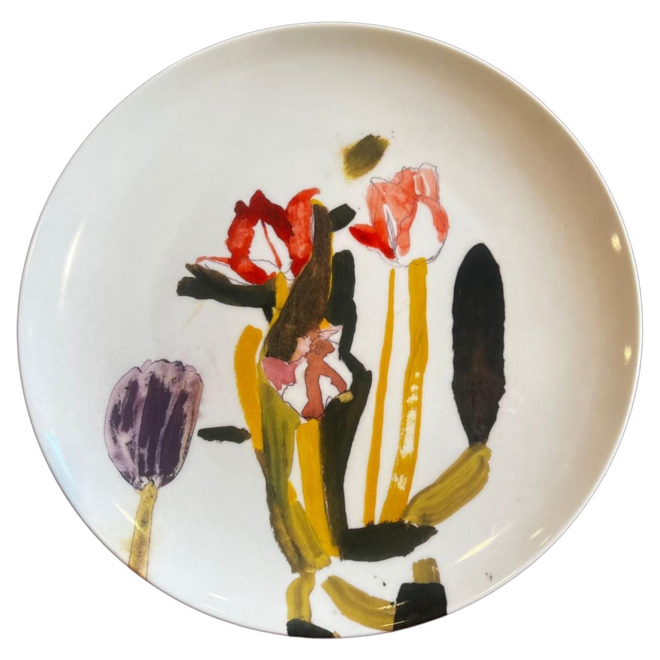 Plate by Amy Sillman, Untitled, 2020 For Sale