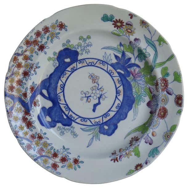 Plate by Copeland Late Spode in Japanese Kakiemon Pattern No. 2117 ...