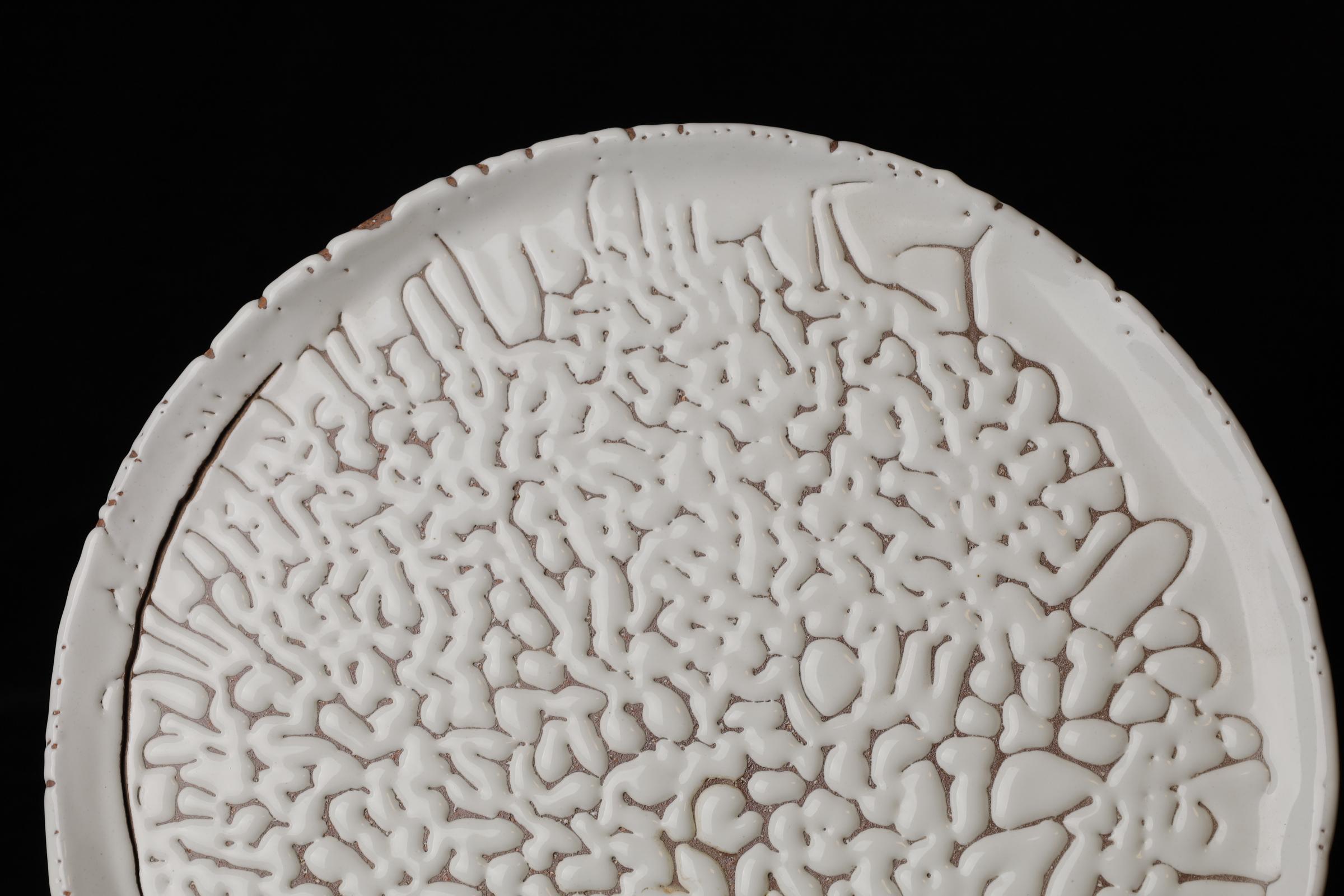 Placa del famoso artista contemporáneo de Hagi Seigan Yamane Glaseado en venta