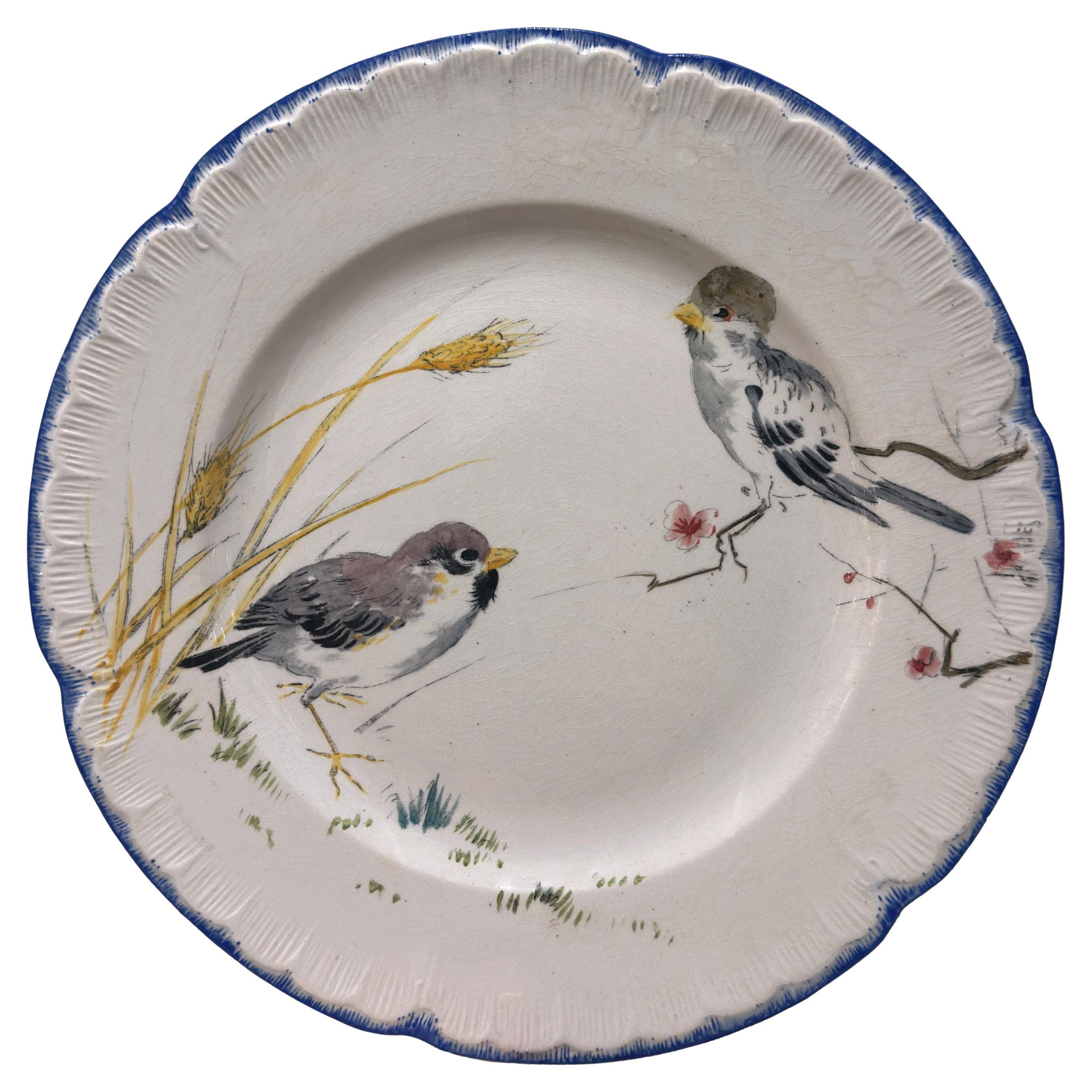 Piatto L'Escalier de Cristal, 19° "Grands Oiseaux"