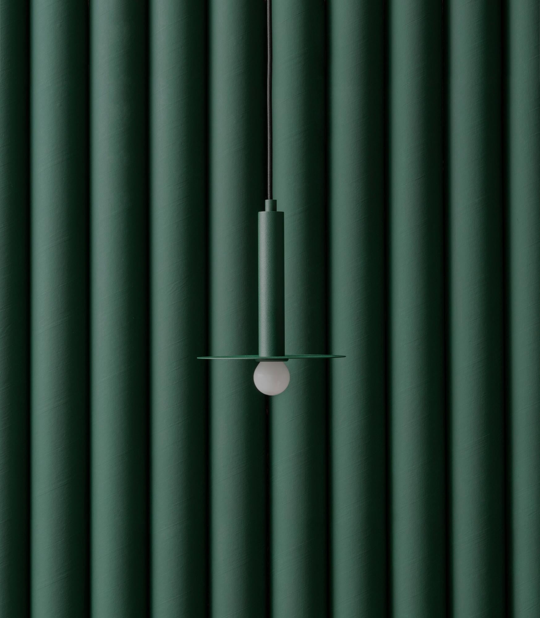 Lampada a sospensione Plate Classic nera di +kouple in vendita 5