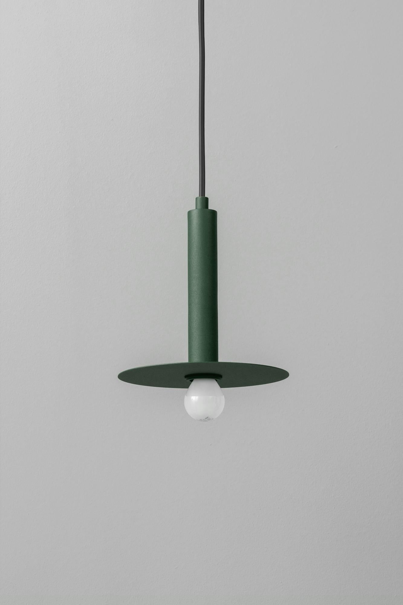 Plate Classic Coral Pendelleuchte von +kouple (Pulverbeschichtet) im Angebot