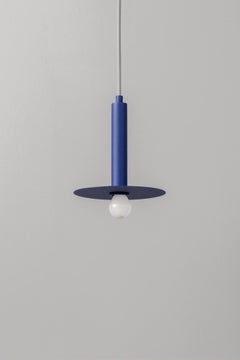 Plate Classic Ultra Blue Pendant Lamp by +kouple