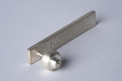 Plate Earring (0.6 CT, 6 Diamond Slabs, 34mm, MA+DIA)