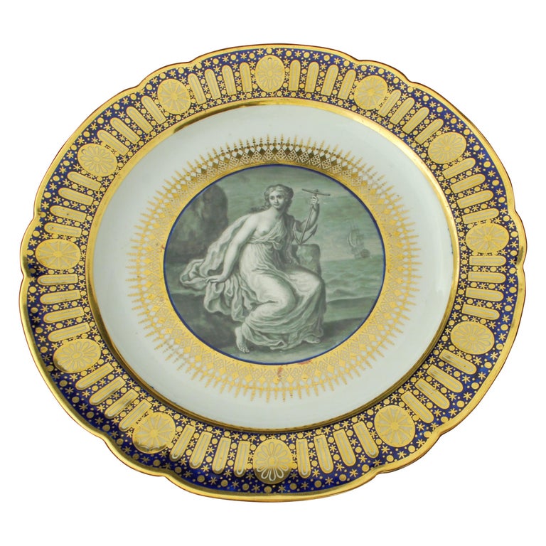 Plate from The Hope Service, circa 1790