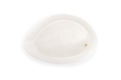 Plate Platters Serveware Solid White Onyx Marble Tableware Hand-carved Italy
