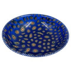 Coupe en verre Murrino par Ulderico Moretti - Murano, vers 1880