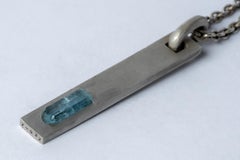 Plate Necklace (Adaptation, Aquamarine, DA+AQU)