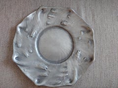 Plate, Olof Ahlberg, Schreuder & Olsson, Museum, Jugendstil/Art Nouveau , Pewter