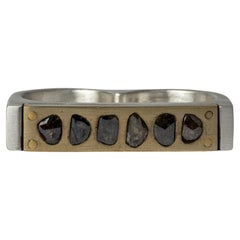 Plate Ring Double (6-Stone, 9mm, MA+MR+DIA)