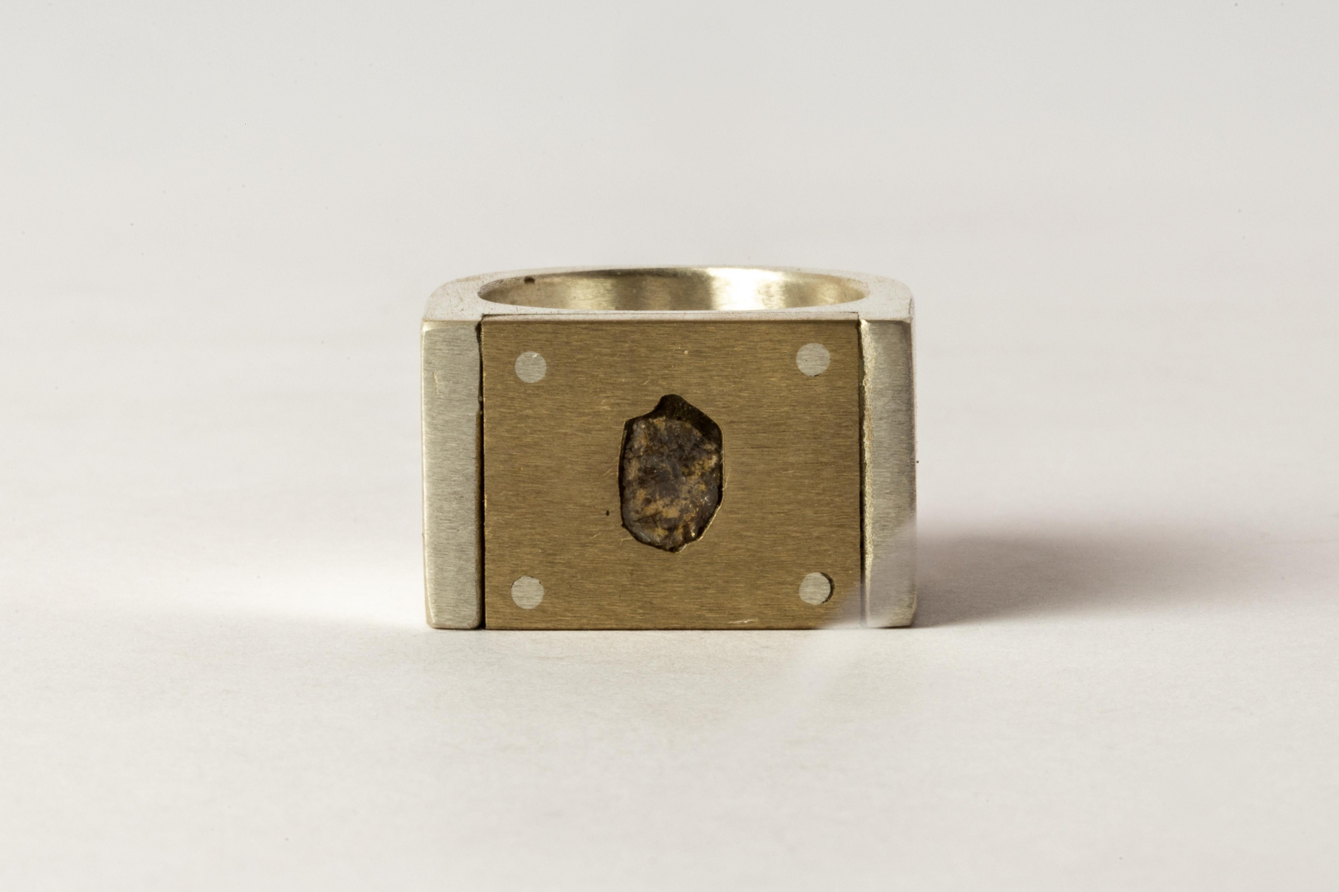 For Sale:  Plate Ring Single (0.2 CT, Diamond Slab, 17mm, MA+MR+DIA) 2